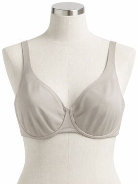 ThirdLove Spacer Bra Beige Women’s 38D Full Coverage Underwire T Shirt Smooth